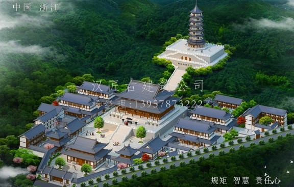 云竹寺整体扩建规划设计图纸