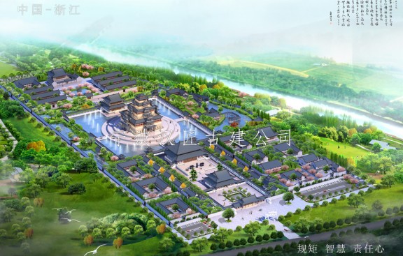 寺院古建筑总体规划设计方案