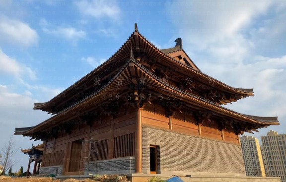 承接浙江绍兴仿古寺院建筑规划布局与施工图设计