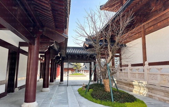 道教建筑鸟瞰图设计，深圳设计与施工机构专业服务