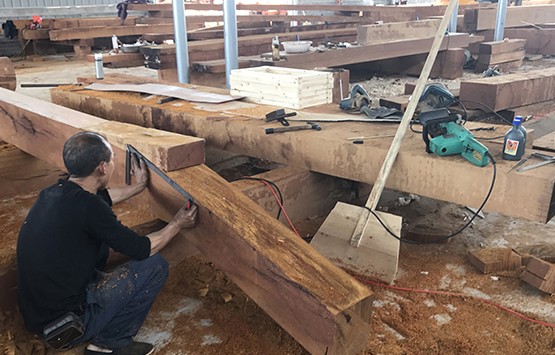 汉匠古建，苏州古建全包方案实施中，设计施工一体化运作