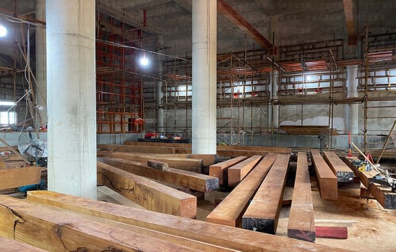 山东道观仿古建筑施工图出图，青岛设计与施工队伍快速交付