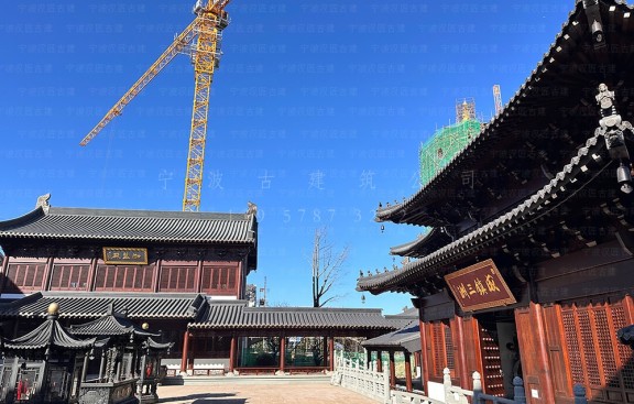 扬州古建筑专业设计院，承接扬州仿古寺庙鸟瞰图设计与施工图绘制