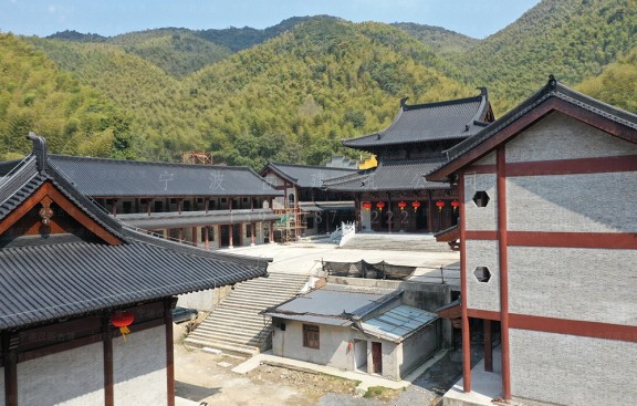 制作寺庙复原设计效果图，同步施工预算编制，复原寺院建筑原貌