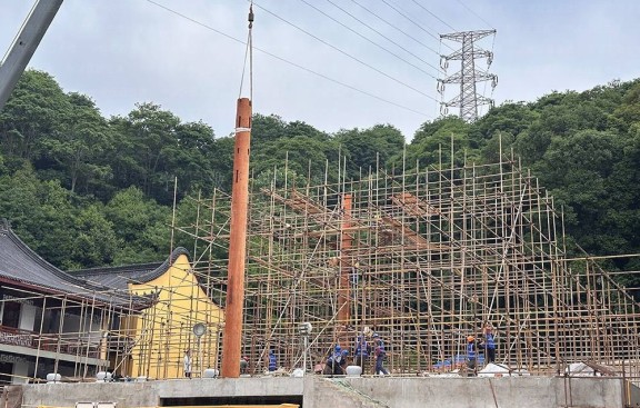 承接浙江淳安仿古寺院建筑规划布局与施工图设计