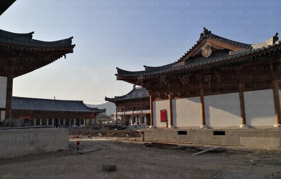 陕西道观建筑装修装饰图纸，渭南设计与施工一体化单位专业服务