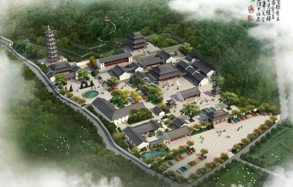 浙江温州古建设计工作室，提供浙江温州仿古寺院装修装饰工程图与施工图服务