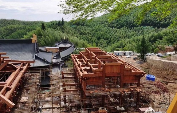 寺院营造工程，传统木结构营造技艺的现代传承与创新