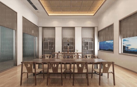 北京道观建筑鸟瞰效果图设计，北京设计与施工团队匠心呈现