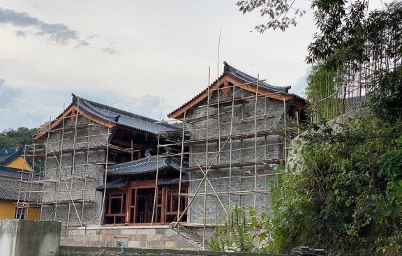 上海古建专业设计院，承接上海仿古寺庙鸟瞰图设计与施工图绘制