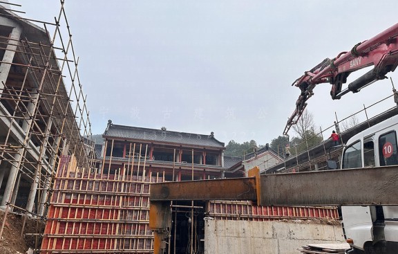 寺庙提升装修与设计效果图，承接项目含方案，提升寺院建筑品质