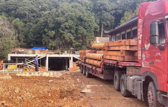 宫观提升项目，设计效果图、施工图、平面图、预算，提升道教建筑层次