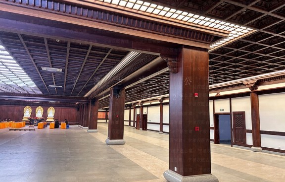 宫观装修装饰工程，古建筑公司提供鸟瞰图及预算清单