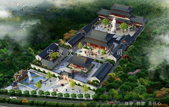 武汉严格管理设计施工安全，一站式专业寺院打造