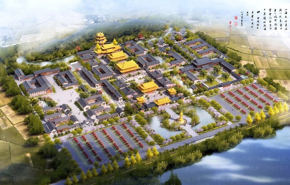 福建道观建筑装修装饰工程案例，宁德设计与施工队伍精心打造