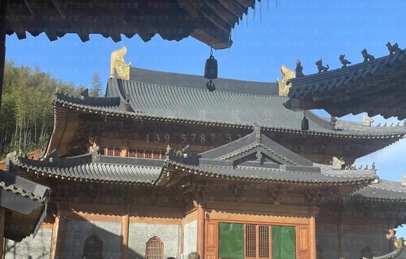 道观装修装饰与施工图，古建筑公司出具设计效果图及报价