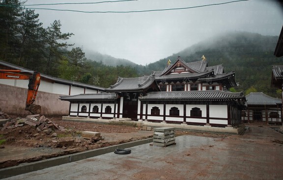 承接宫观改造项目，设计效果图、平面图、施工，改造道教建筑风格