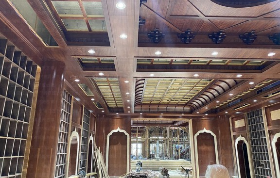 浙江道教建筑群鸟瞰效果图设计，设计与施工团队匠心打造