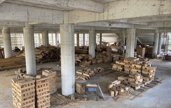 寺院翻新装修，并制作全套施工图，翻新寺院建筑外观