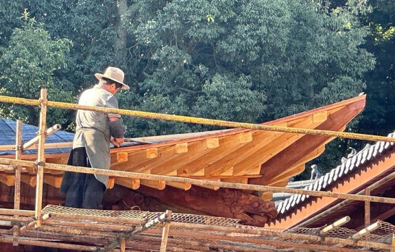 桂林古建专家设计团队，承揽桂林寺庙建筑鸟瞰效果图制作与施工图设计