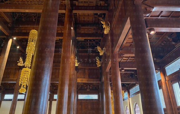 临平古建设计工作室，提供临平仿古寺院装修装饰工程图与施工图服务