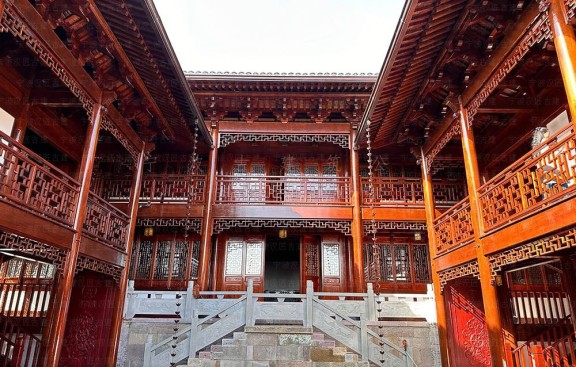 福建寺院彩绘修复 福建资深工艺师规划鸟瞰图纸