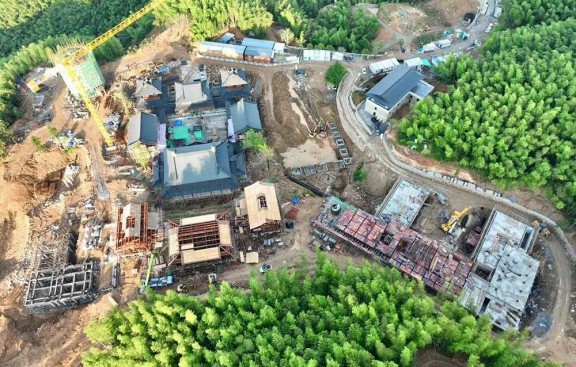 台州寺院仿古建筑设计方案与施工图绘制