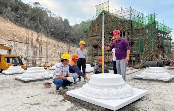 无锡古建专家设计团队，承揽无锡寺庙建筑鸟瞰效果图制作与施工图设计