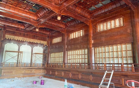 福建泉州古建设计事务所，承揽福建泉州仿古寺庙鸟瞰效果图设计与施工图出图
