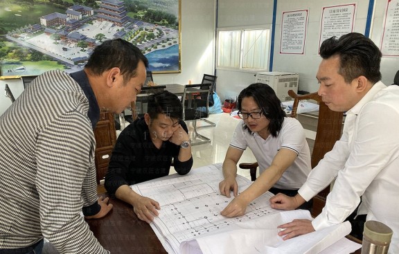 承接寺庙修缮与仿古建筑施工，再现皖江古韵