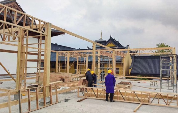 龙港古建设计师，承接龙港寺庙园林效果图设计与施工图