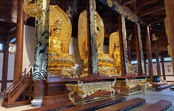 嘉兴寺院整体布局设计图纸与装修装饰工程