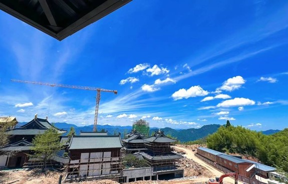 从鸟瞰图到施工图，古建筑公司总包大型道观设计效果并报价