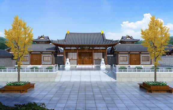 衢州道教宫观设计，承接道教宫观建筑施工图绘制工作