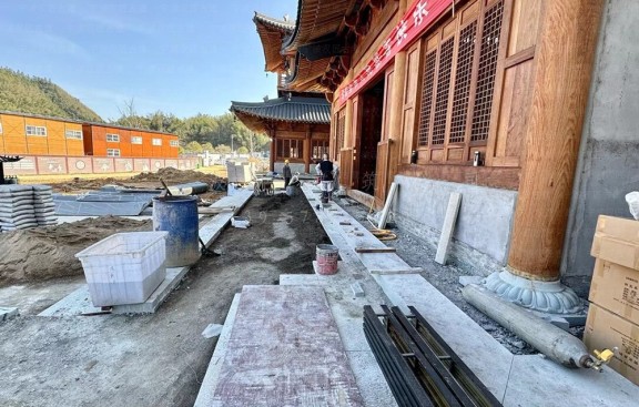 浙江道观整体规划设计图纸，杭州设计与施工企业精心绘制