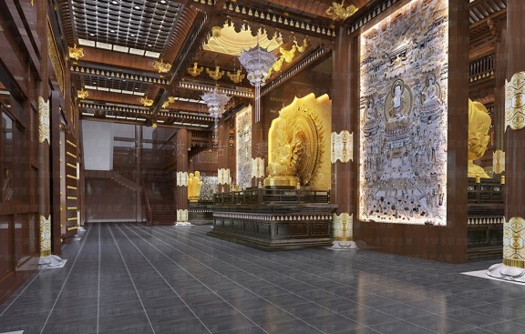 宫观的装修装饰与布局调整，一站式提供方案