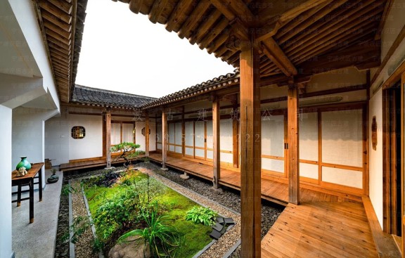 海南寺院仿古建施工作业与效果图设计