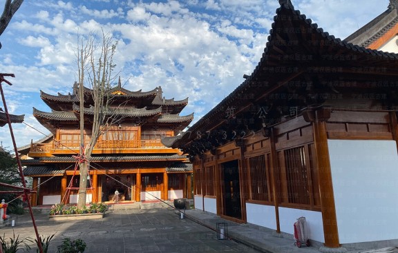 舟山古建筑设计机构，承接舟山寺庙建筑施工图设计
