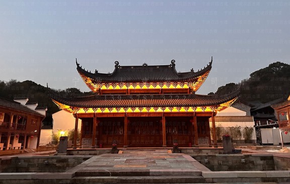 提供道观改造布局及效果图，一站式含预算，改造道教建筑功能