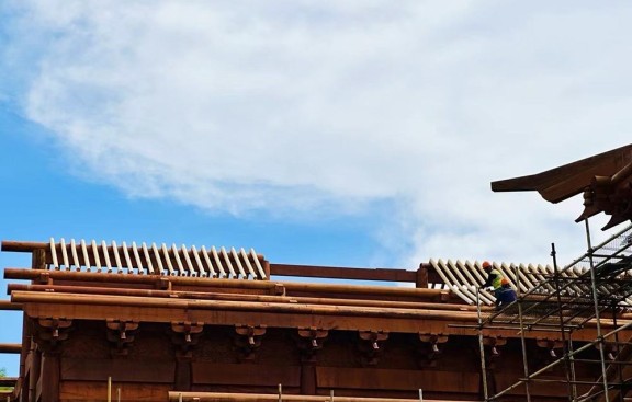 广东道教建筑修缮保护效果图设计，阳江设计与施工公司专业绘制