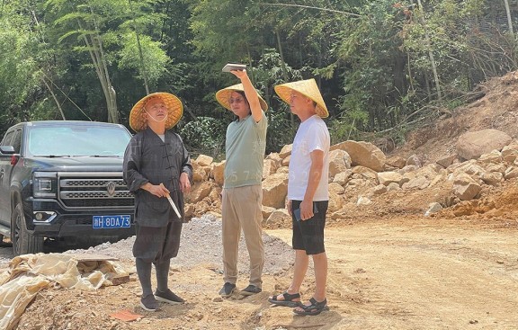 古建筑公司完成道观平面图和施工图，并制作鸟瞰图及报价