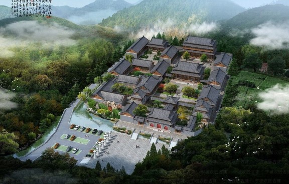 安丘寺庙建筑设计，用专业力量，推动安丘寺庙布局方案设计施工新进程