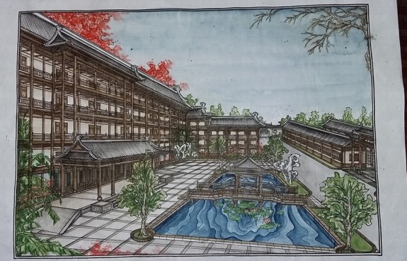 贵州道观建筑装修，黔西南设计与施工一体化专家全程服务