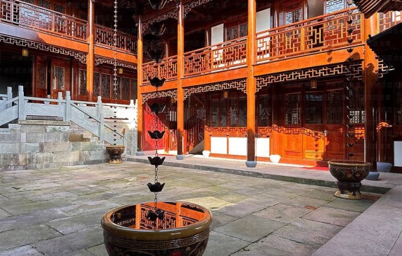 青岛古建专家设计团队，承接青岛寺庙园林效果图施工图与鸟瞰图