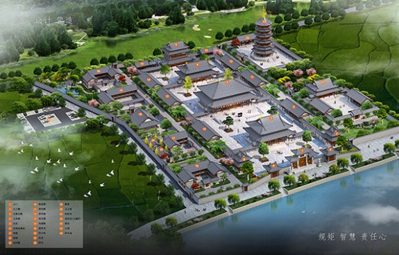 古建筑设计公司：一站式古建设计施工，总包方案规划策划