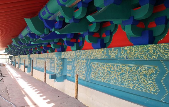 福建古建资深设计师，提供福建寺院施工图设计出图与鸟瞰效果图