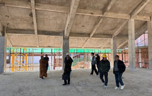 道教建筑群鸟瞰效果图制作，重庆设计与施工团队匠心出品