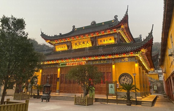 古建筑偷心造设计，跳头上无横拱的斗拱形式