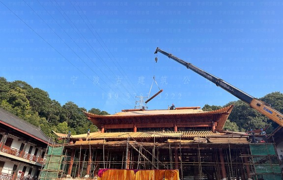 古建筑穿斗式构架，檩柱直接承接的轻型结构说明