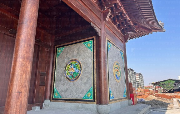 古建筑公司制作道观设计效果图，并完成宫观整体施工及预算编制